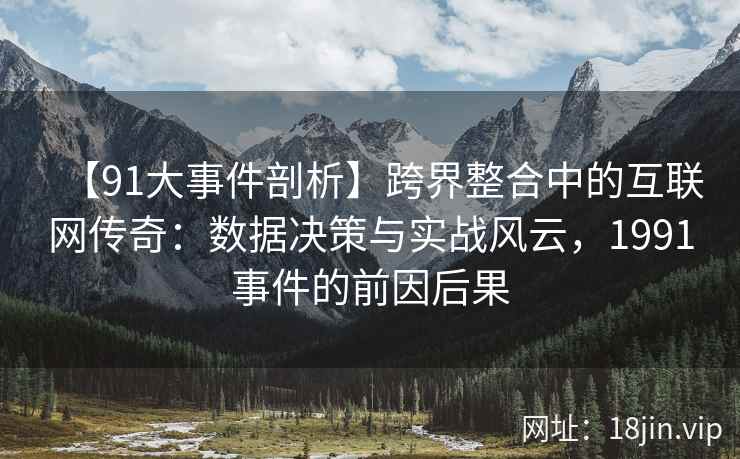 【91大事件剖析】跨界整合中的互联网传奇：数据决策与实战风云，1991事件的前因后果